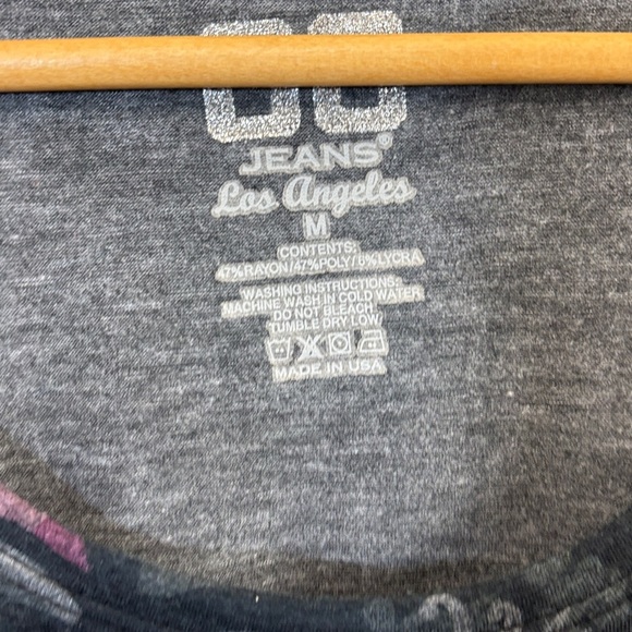 Women's Black and Gray Tank Top - Picture 3 of 3